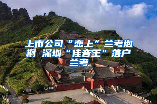 上市公司“恋上”兰考泡桐 深圳“佳音王”落户兰考