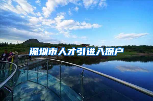 深圳市人才引进入深户