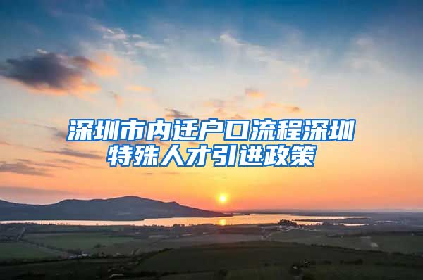 深圳市内迁户口流程深圳特殊人才引进政策