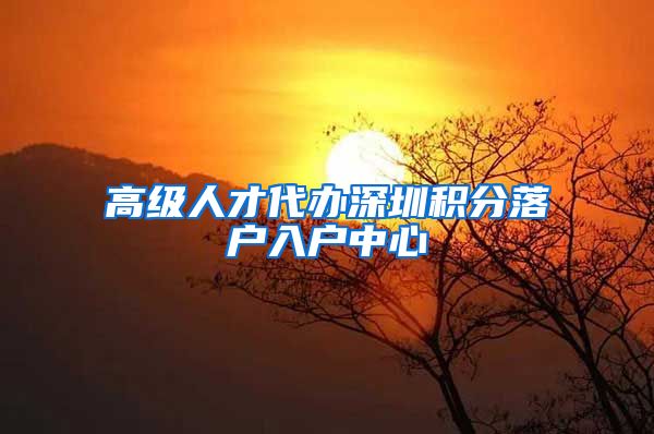 高级人才代办深圳积分落户入户中心
