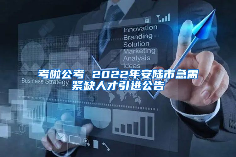 考啦公考 2022年安陆市急需紧缺人才引进公告