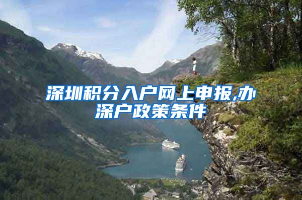 深圳积分入户网上申报,办深户政策条件