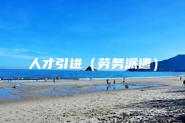 人才引进（劳务派遣）