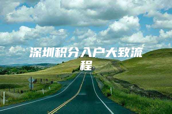 深圳积分入户大致流程