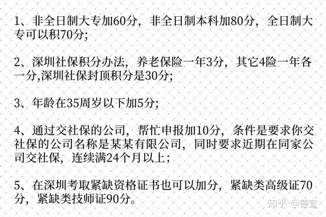 2020年深圳积分入户指南 入户流程